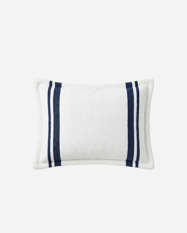 Striped Microfiber Pillow Sham Set