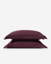 Bamboo Viscose Flanged Sham Set – shams (view 8) | Roost & Roam