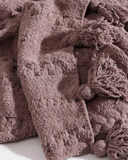 Cable-Knit Pom Pom Throw – throws (view 14) | Roost & Roam