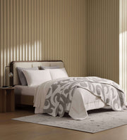 Casablanca-Print Soft Knit Bed Blanket – bed blankets (view 8) | Roost & Roam