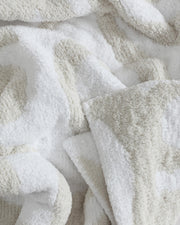 Casablanca-Print Soft Knit Bed Blanket – bed blankets (view 3) | Roost & Roam