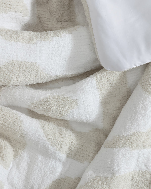 Tonal Boucle-Texture Casablanca Comforter – comforters (view 2) | Roost & Roam