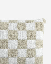 Checkerboard Boucle Lumbar Pillow – pillows (view 2) | Roost & Roam