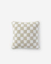 Checkerboard Bouclé Throw Pillow – pillows (view 6) | Roost & Roam
