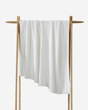 Cooling-Knit Oversized Throw – throws, in off white | Roost & Roam