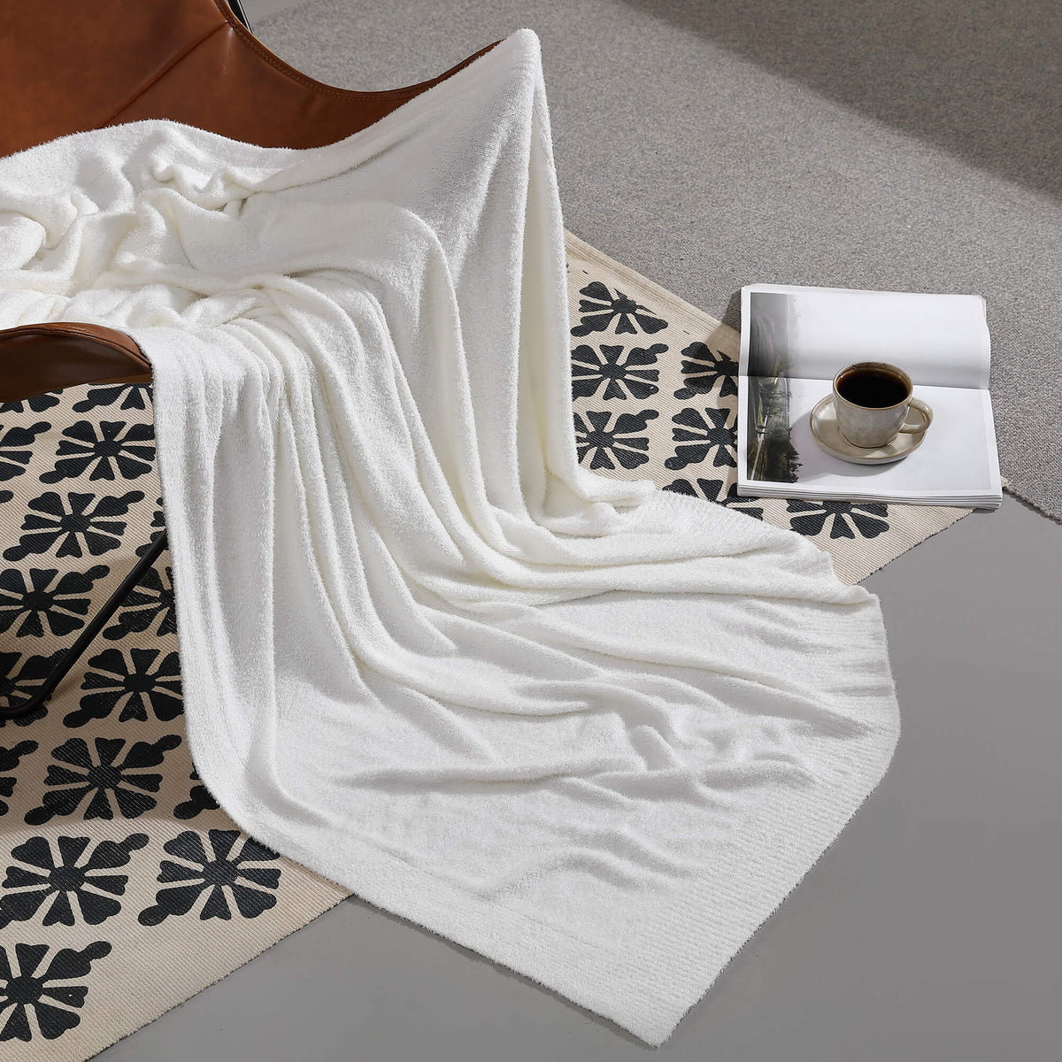 The throw that works harder in warm rooms