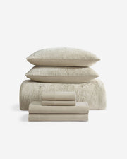 Bouclé Lyocell Bed Bundle – bundle (view 9) | Roost & Roam