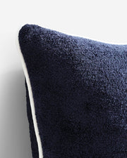 Contrast-Piped Sheen Fabric Throw Pillow – pillows (view 8) | Roost & Roam