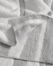 Brushstroke Stripe Plush Bed Blanket – bed blankets (view 8) | Roost & Roam