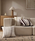 Bouclé-Texture Woodland Stripe Pillow – pillows (view 3) | Roost & Roam
