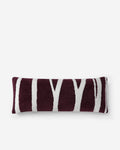 Woodland Print Plush Lumbar Pillow – pillows, in white - fig | Roost & Roam