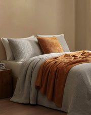 Contrast-Piped Sheen Fabric Throw Pillow – pillows (view 15) | Roost & Roam