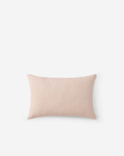 Crane Print Cotton Lumbar Pillow