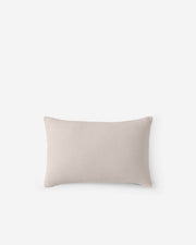 Printed Cotton Slub Lumbar Pillow