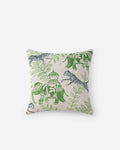Printed Elephant Motif Throw Pillow