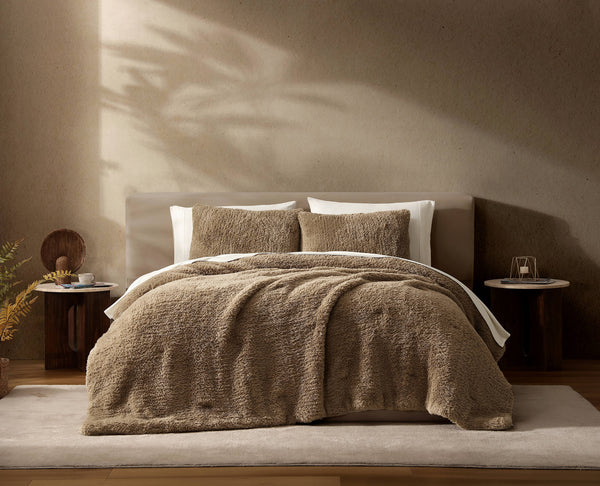 Faux Fur Comforter and Sham Bundle – bundle (view 2) | Roost & Roam