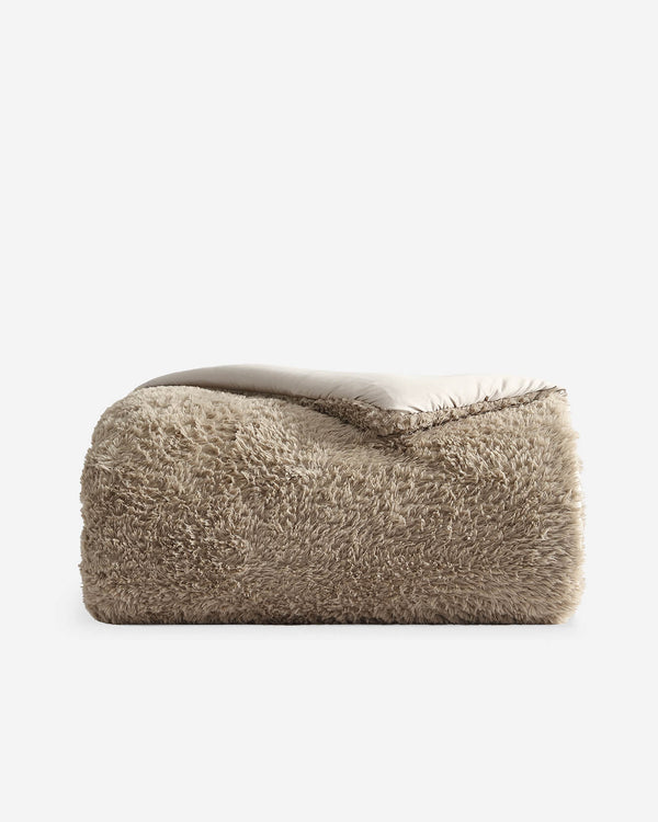 Faux Fur Comforter and Sham Bundle – bundle (view 4) | Roost & Roam