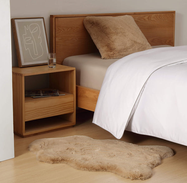 Faux Fur Pelt-Shape Accent Rug – rugs (view 2) | Roost & Roam