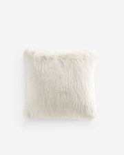 Dense Pile Faux Fur Pillow – pillows, in white | Roost & Roam