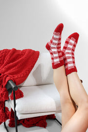 Cable-Knit Pom Pom Throw – throws (view 4) | Roost & Roam