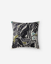 Cotton Wildlife Print Throw Pillow