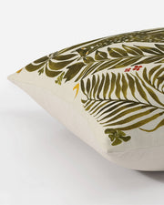 Cotton Wildlife Print Throw Pillow