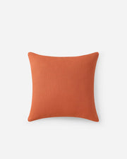 Leaf Sketch Cotton Slub Throw Pillow