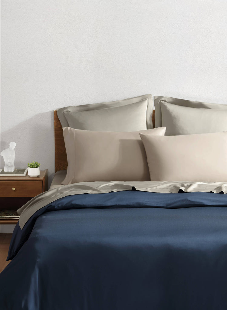 Bamboo-Blend Euro Pillow Sham – shams (view 4) | Roost & Roam