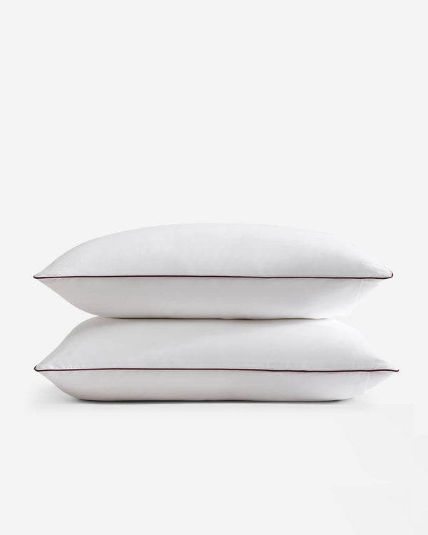 Piped Bamboo-Blend Sham Set – shams (view 2) | Roost & Roam