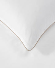 Piped Bamboo-Blend Sham Set – shams (view 8) | Roost & Roam
