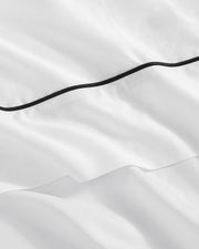 Contrast-Piped Lyocell Blend Top Sheet – sheets (view 13) | Roost & Roam