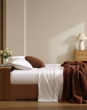 Piped Bamboo-Blend Sham Set – shams (view 10) | Roost & Roam