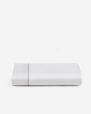 Contrast-Piped Lyocell Blend Top Sheet – sheets (view 4) | Roost & Roam