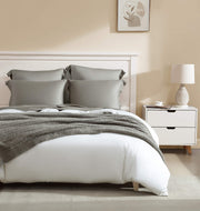 Bamboo-Blend Euro Pillow Sham – shams (view 3) | Roost & Roam