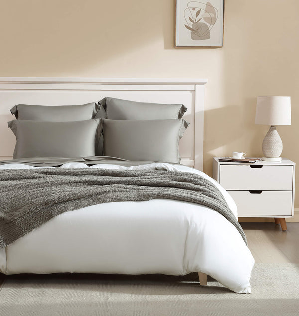 Bamboo-Blend Euro Pillow Sham – shams (view 3) | Roost & Roam