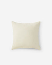 Palm Embroidered Linen-Blend Throw Pillow