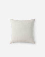 Slub Cotton Printed Throw Pillow