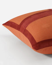 Geometric Patchwork Cotton Throw Pillow