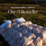 Bubble-Quilted Bamboo Viscose Comforter