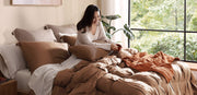 Bamboo Viscose Flanged Sham Set – shams (view 23) | Roost & Roam