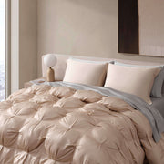 Bubble-Quilted Bamboo Viscose Comforter – comforters (view 9) | Roost & Roam