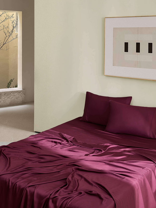 Bamboo Viscose Pillowcase Set – pillowcase sets (view 3) | Roost & Roam