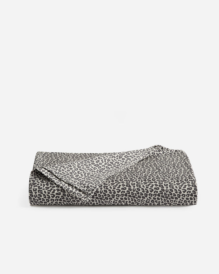 Lyocell Leopard Print Top Sheet – sheets, in leopard print | Roost & Roam