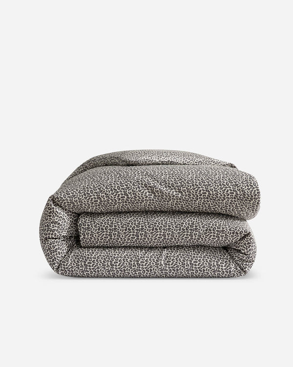 TENCEL Lyocell Leopard Print Duvet Cover – duvet covers, in leopard print | Roost & Roam