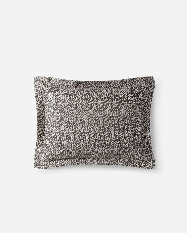 Lyocell Leopard Print Sham Set – shams, in leopard print | Roost & Roam
