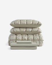 Lyocell Puff Comforter Bed Bundle – bundle (view 35) | Roost & Roam
