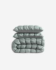 Lyocell Puff Comforter and Sham Set – bundle (view 15) | Roost & Roam