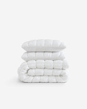 Lyocell Puff Comforter and Sham Set – bundle (view 8) | Roost & Roam