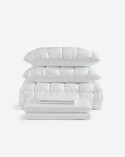 Lyocell Puff Comforter Bed Bundle – bundle (view 10) | Roost & Roam