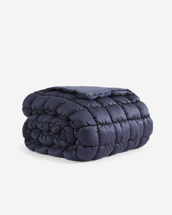 Lyocell Puff Comforter – comforters (view 4) | Roost & Roam